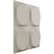 Ekena Millwork 11 7/8in. W x 11 7/8in. H Adonis EnduraWall Decorative 3D Wall Panel Covers 0.98 Sq. Ft. WP12X12ADGBW - alternate 2
